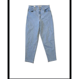 Levi's High Rise Mom Jeans Size 30 Light Blue